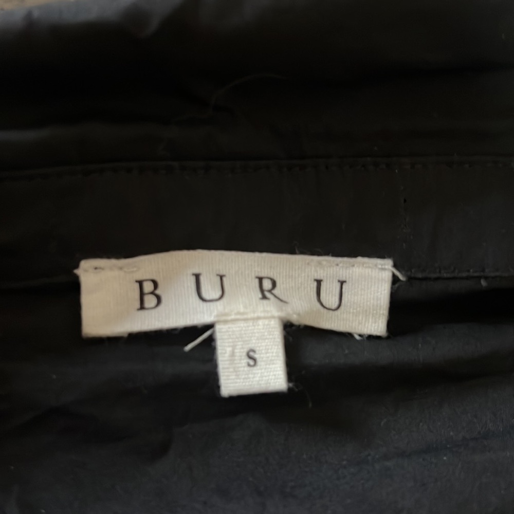 Black Button Up From Buru Size Small - image 6